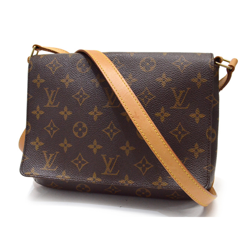 Louis Vuitton Musette Tango Long Shoulder Bag Monogram